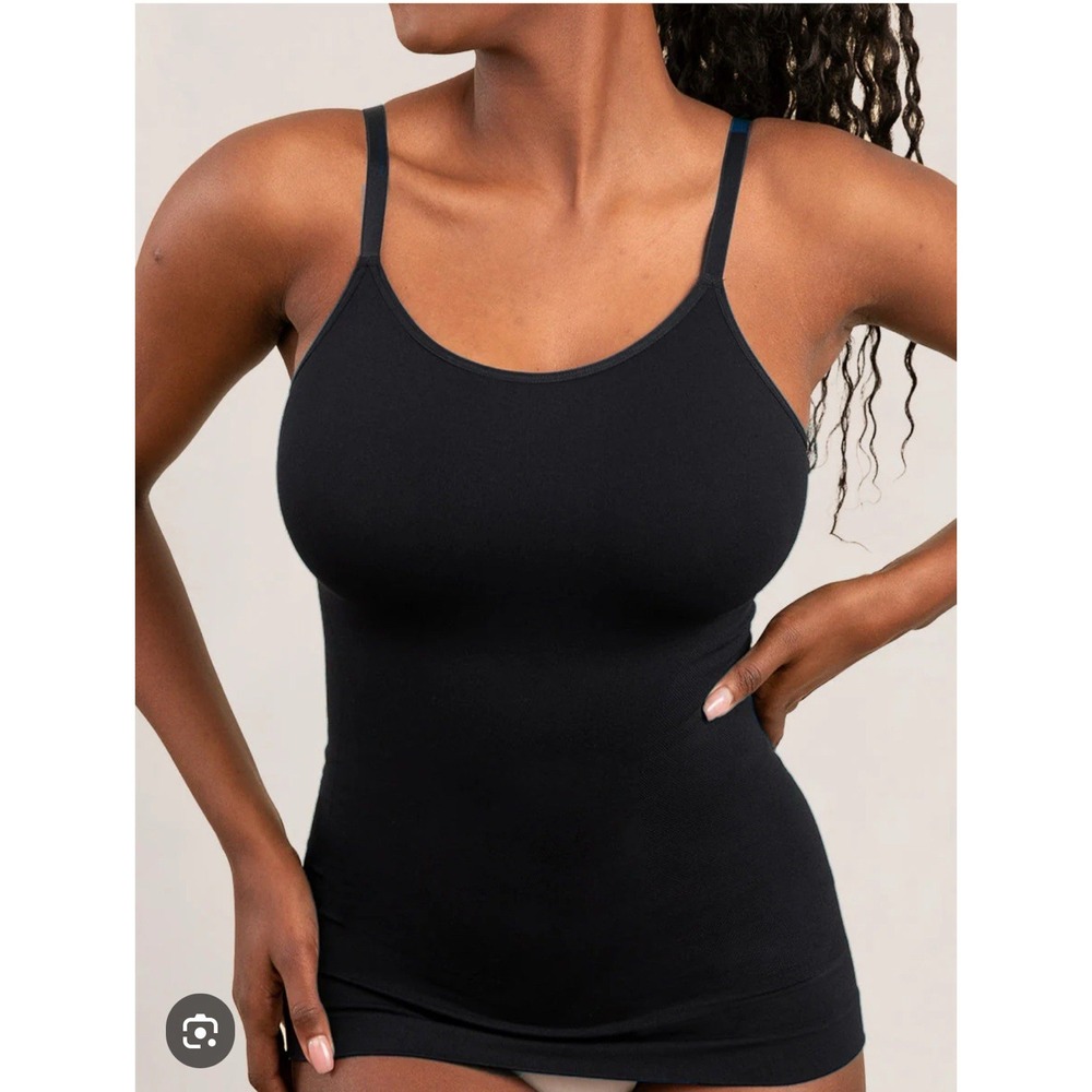 Shapermint Essentials All Day Every Day Scoop Neck Cami 2XL Black NWT